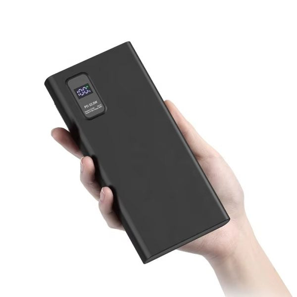 10000mah Power Bank – Fast Charging With Digital Display & Full Capacity Backup (random Color)