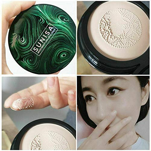 Sunisa 3 in 1 Air Cushion BB and CC cream foundation Waterproof Mushroom Head Air Cushion BB Cream Liquid Foundations CC Cream
