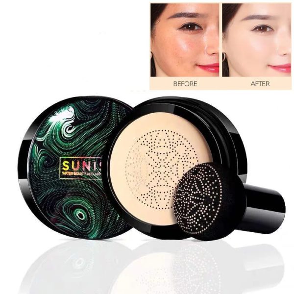Sunisa 3 in 1 Air Cushion BB and CC cream foundation Waterproof Mushroom Head Air Cushion BB Cream Liquid Foundations CC Cream