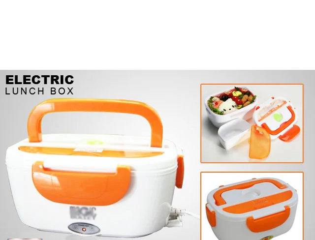 Waterproof Portable Electric Heating Lunch Box(random color)