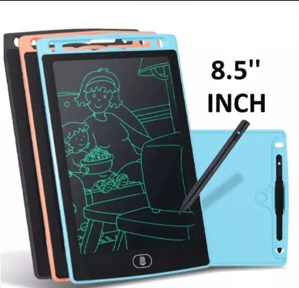 8.5 Inch LCD Writing Tablet for Kids – Multicolor Digital Drawing Pad | Erasable & Portable Doodle Board
