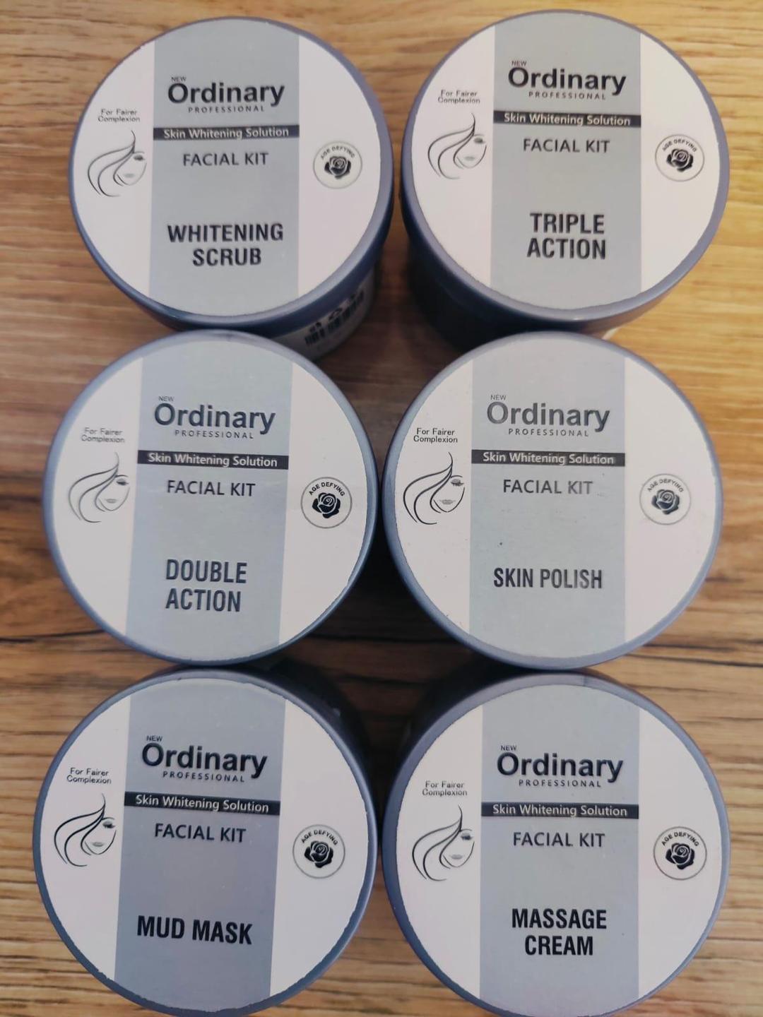 6 Pcs Whitening & Hydrating Facial Kit – Smooth, Glowing Skin | Deep Cleansing