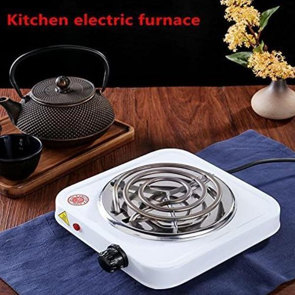 Electric Stove for cooking, Hot Plate heat up in just 2 mins, Easy to clean, 1000W, Automatic