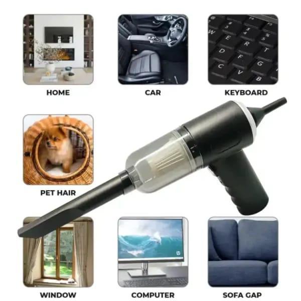 3 in 1 Portable Vacuum Cleaner – Ultimate Cleaning Convenience