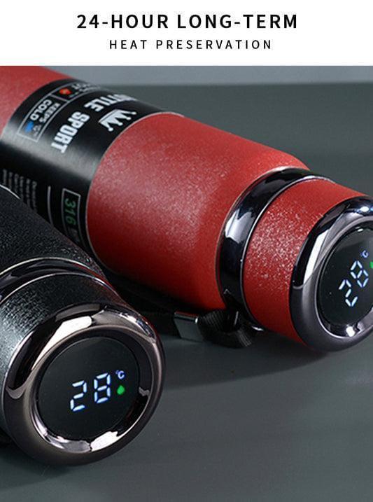 Insulated Stainless Steel Water Bottle - 12hr Hot & Cold Retention, Leakproof