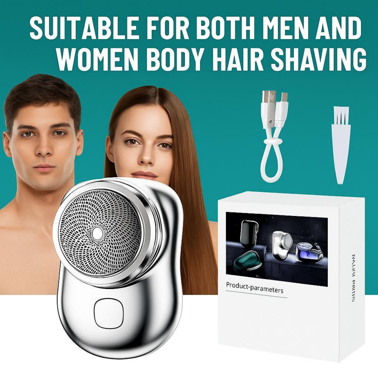Mini Portable Electric Shaver – Ultimate On-the-Go Grooming Solution