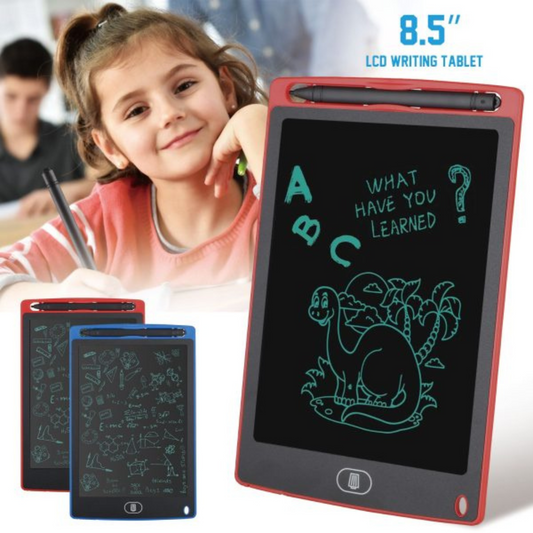 8.5 Inch LCD Writing Tablet for Kids – Multicolor Digital Drawing Pad | Erasable & Portable Doodle Board
