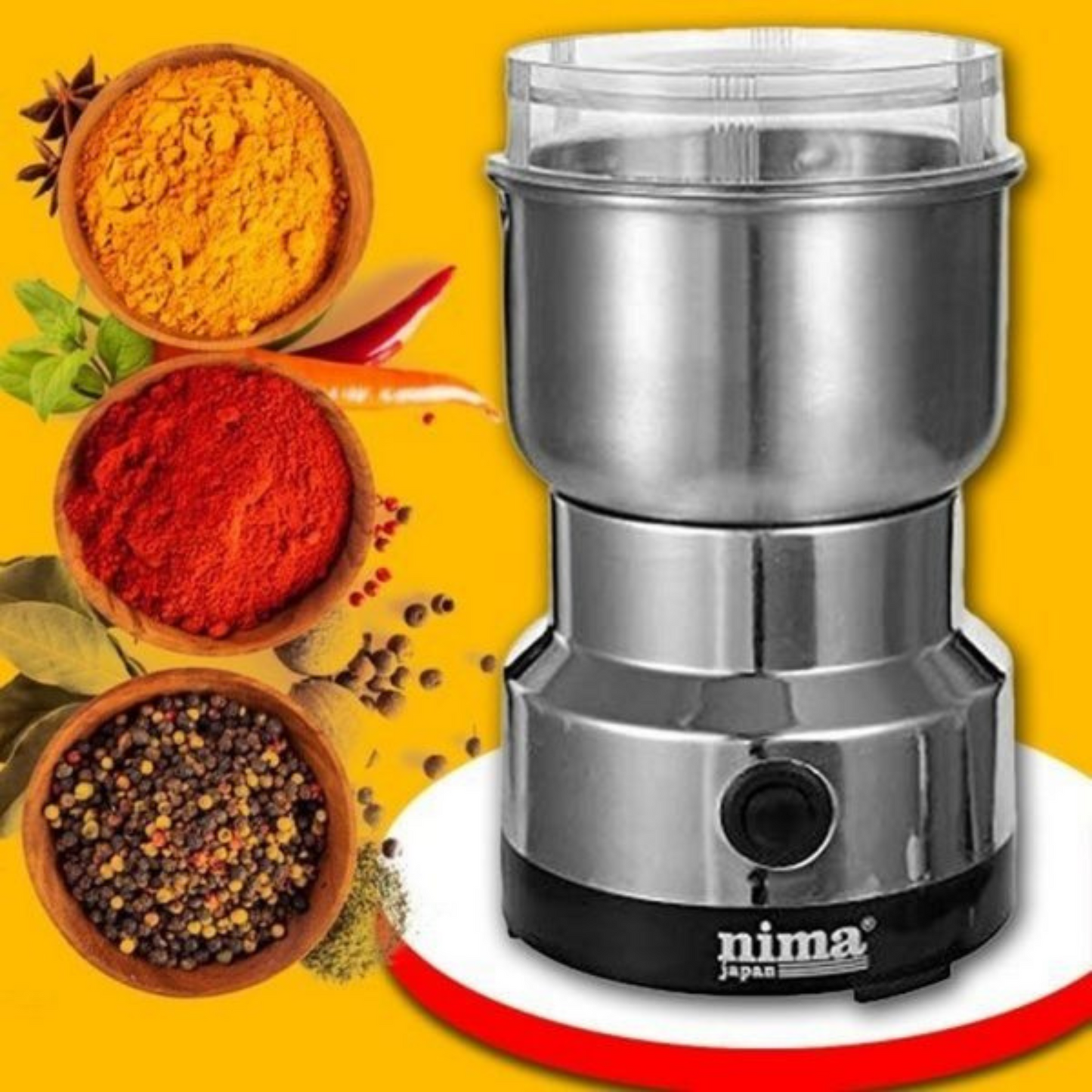 Multi-Purpose  Electric Coffee & Spice Grinder – 150W | Fast & Efficient Grinding