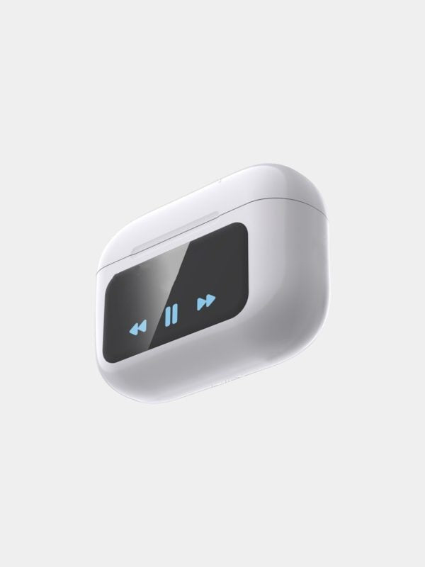 A9 Pro Earbuds – ANC/ENC, Touch Screen Display, Wireless Noise Cancelling Earbuds for Android & iOS