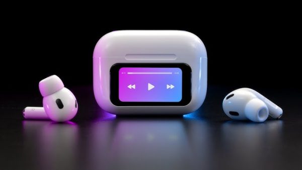 A9 Pro Earbuds – ANC/ENC, Touch Screen Display, Wireless Noise Cancelling Earbuds for Android & iOS