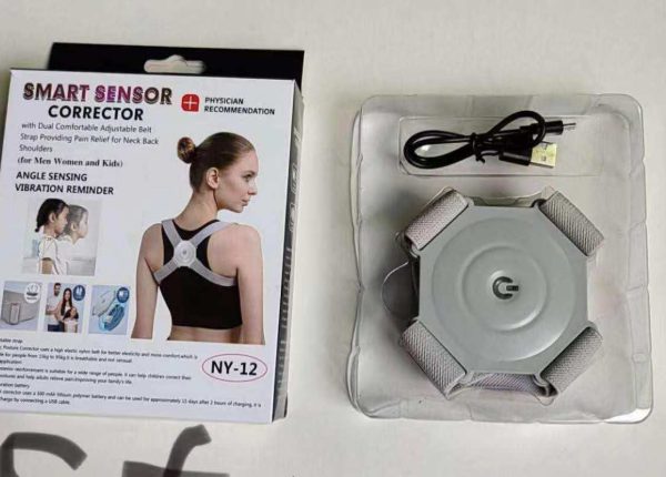 Smart Posture Corrector Belt – Adjustable Spine Support with Chargeable Sensor | Back Pain Relief