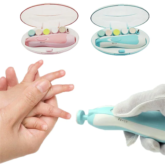 Electric Baby Nail Clipper – Safe & Painless Nail Trimmer for Newborns & Toddlers