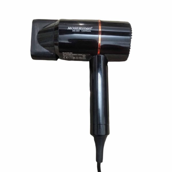 Mosermen 1200W Hair Dryer MS-669 – Fast Drying, Hot/Cold Settings | For Men & Women