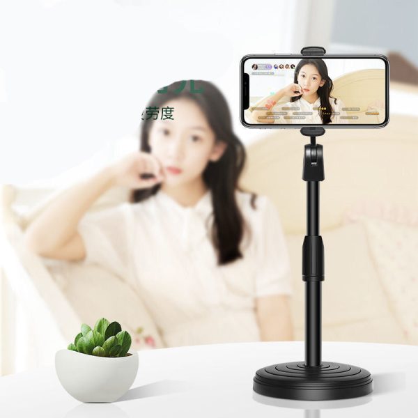 Multifunction Mobile Tripod Stand | Adjustable Phone Holder with Mini Tripod