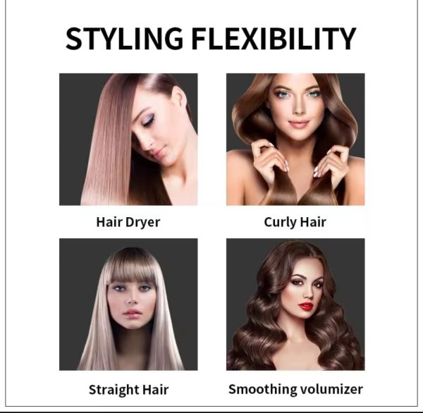 One Step 3-in-1 Hair Dryer & Brush – Fast Drying, Straightening & Curling