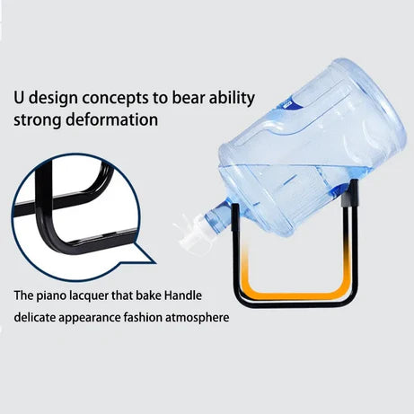 Portable Strong Water Dispenser Bottle Stand with Nozzle Tap – Durable & Convenient