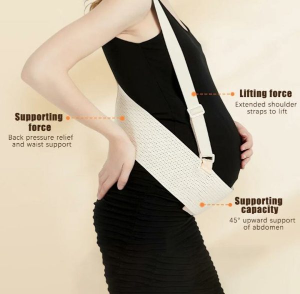 Maternity Support Belt – Belly Band for Pregnancy Back Pain Relief & Belly Lift | Waist Care