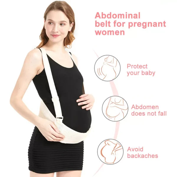 Maternity Support Belt – Belly Band for Pregnancy Back Pain Relief & Belly Lift | Waist Care