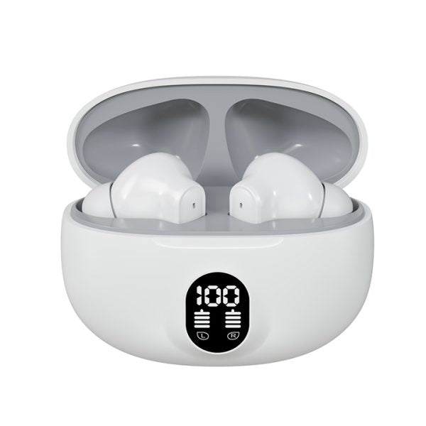 Professional Display Earbuds Stereo 895B – LED Power Display, Bluetooth 5.3, Type-C Fast Charging