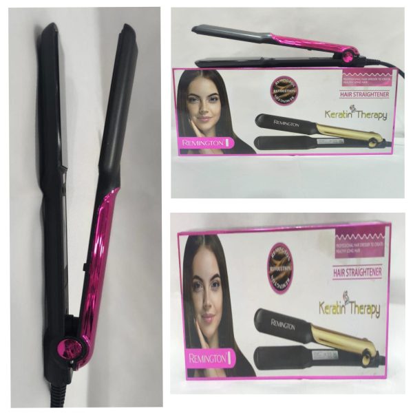 Remington Keratin Therapy Hair Straightener – Salon Smooth, Frizz-Free Hair | Keratin-Infused Plates