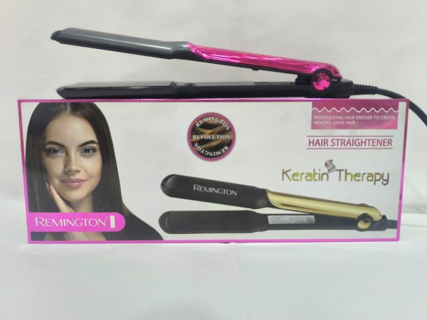 Remington Keratin Therapy Hair Straightener – Salon Smooth, Frizz-Free Hair | Keratin-Infused Plates