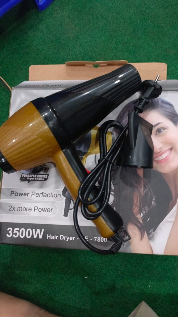Remington Professional Hair Dryer RE 7800 – Ionic Ceramic Technology for Salon-Perfect Styling
