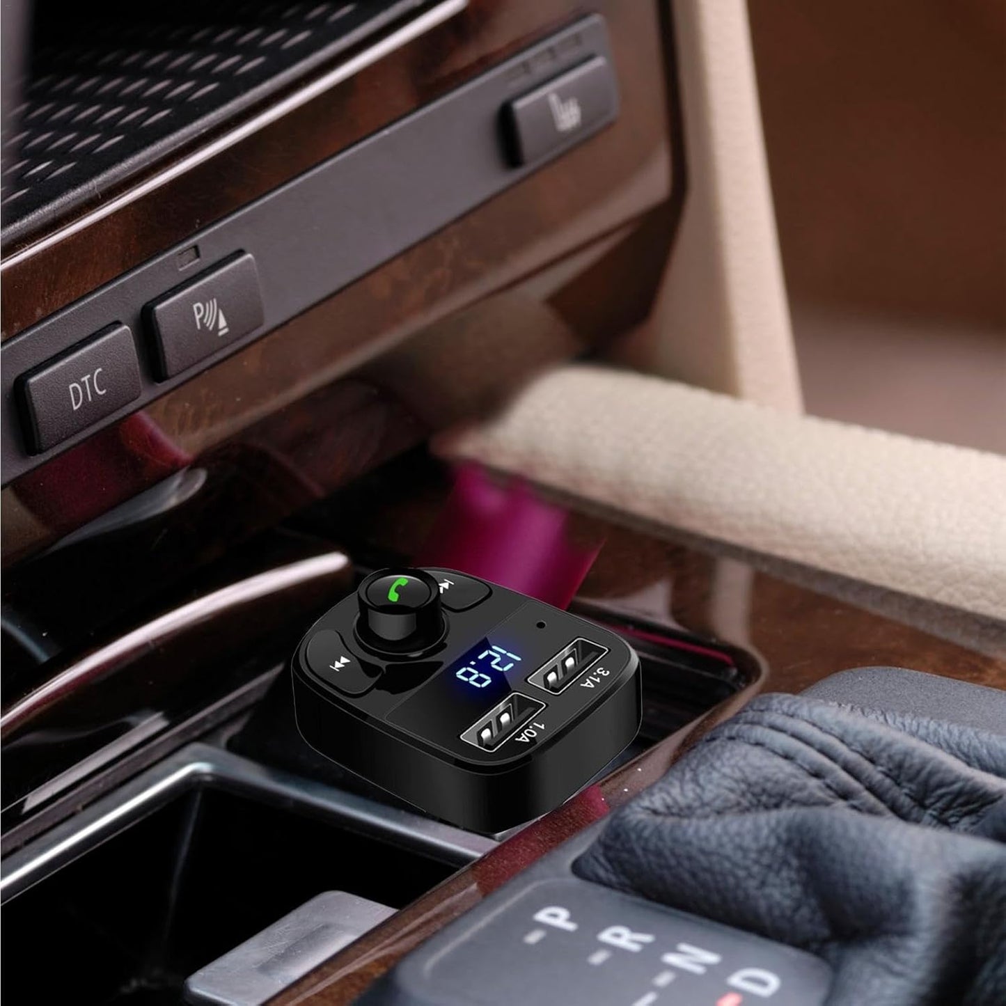 X8 - Multifunctional Car Mp3 Player | Car Wireless FM Transmitter | Car Mp3 Modulator - 3.1A