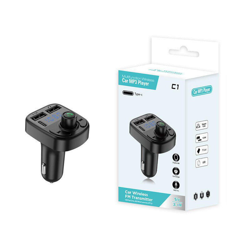 C1 - Car Mp3 Player | Car Wireless FM Transmitter | Car Mp3 Modulator