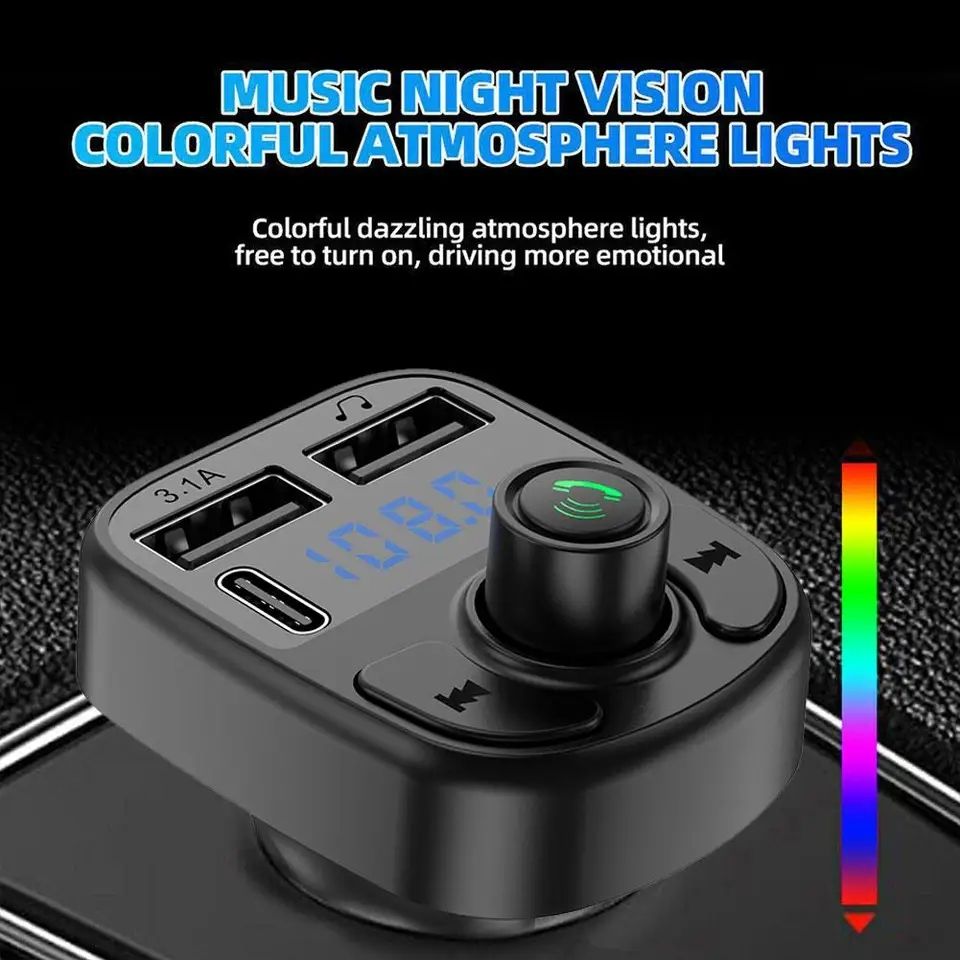 C1 - Car Mp3 Player | Car Wireless FM Transmitter | Car Mp3 Modulator