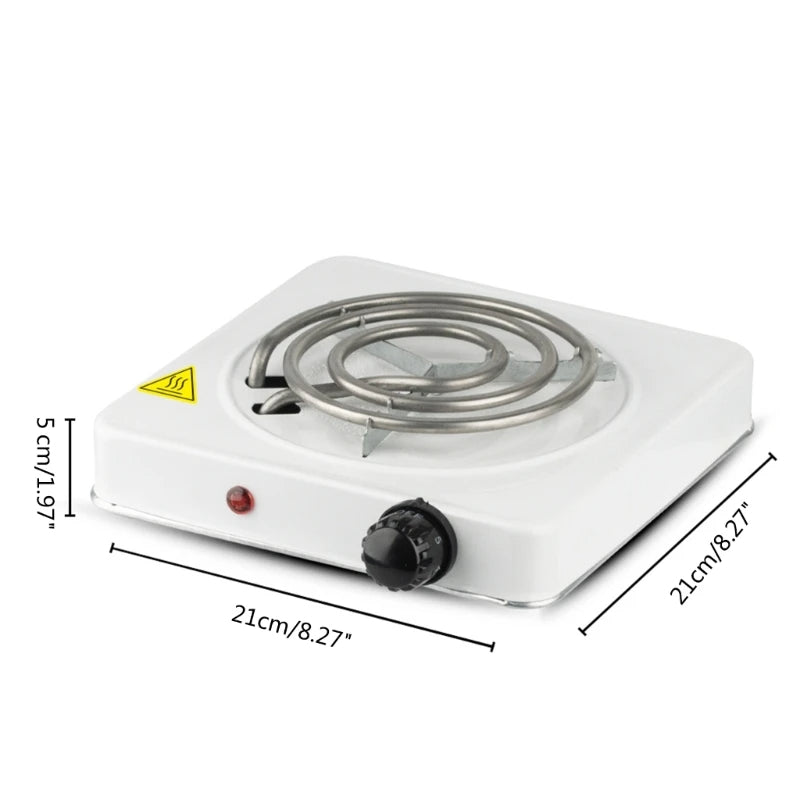 Electric Stove for cooking, Hot Plate heat up in just 2 mins, 1000W