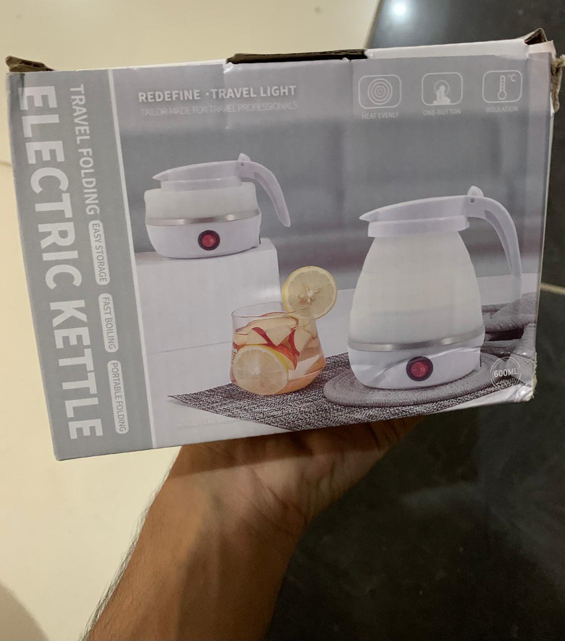 Fast Water Boiling 600 Ml Portable Kettle Travel Kettle Foods Boils Quickly