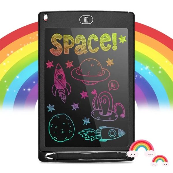 8.5 Inch LCD Writing Tablet for Kids – Multicolor Digital Drawing Pad | Erasable & Portable Doodle Board