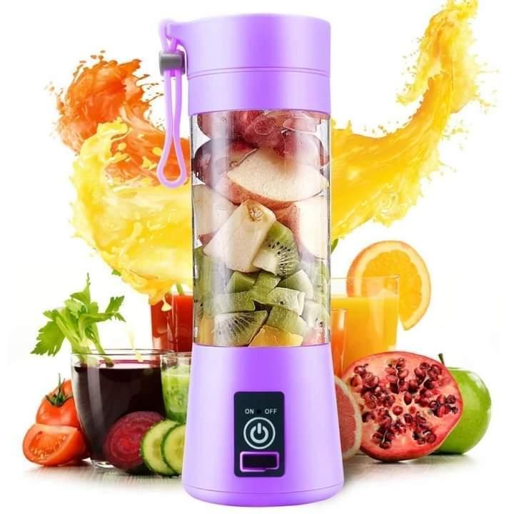 Portable Rechargeable Electric Juicer Blender