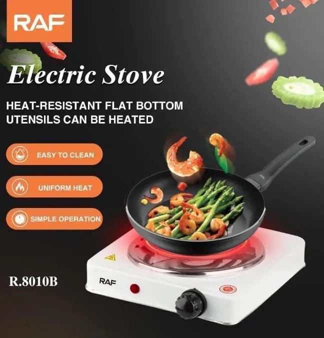Electric Stove for cooking, Hot Plate heat up in just 2 mins, 1000W