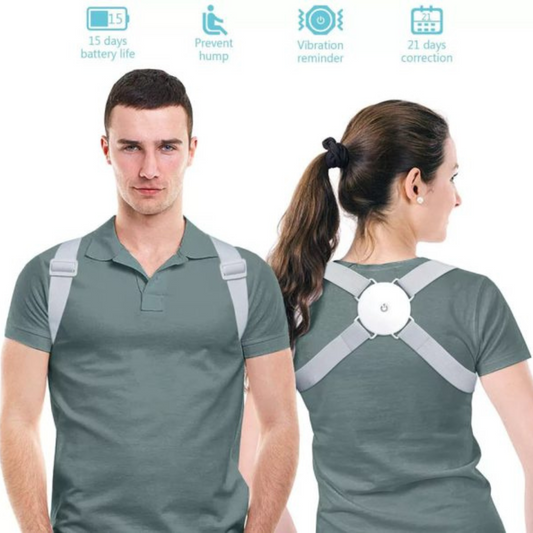 Smart Posture Corrector Belt – Adjustable Spine Support with Chargeable Sensor | Back Pain Relief