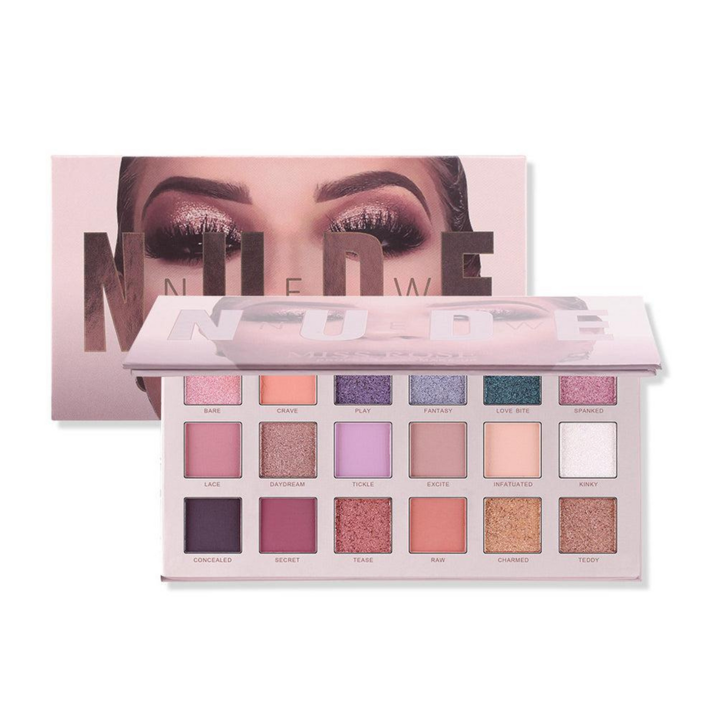 Matte and Glitter Eyeshadow Palette Dual-Finish Luxury for Every Look