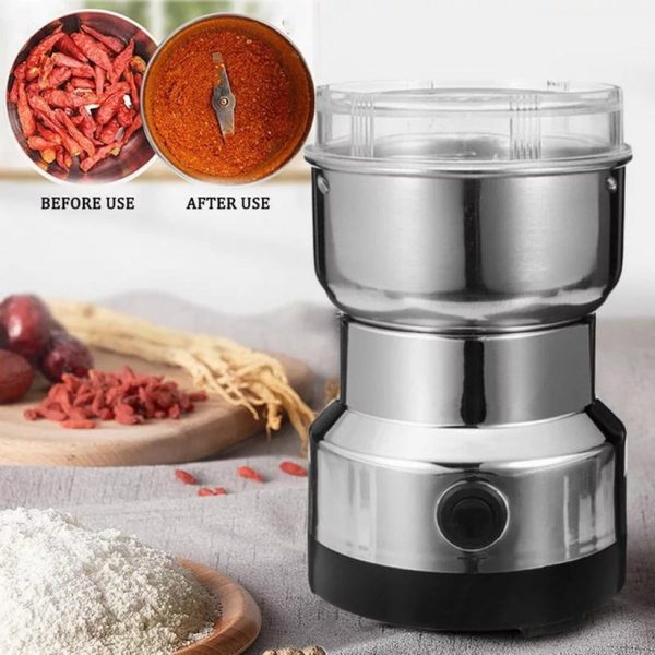 Multi-Purpose  Electric Coffee & Spice Grinder – 150W | Fast & Efficient Grinding