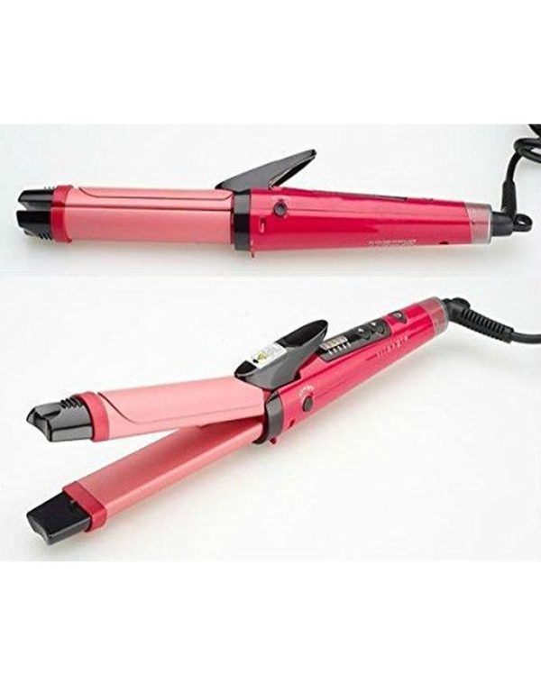 Nova NH-2009 2-in-1 Hair Straightener & Curler – Salon-Perfect Styling at Home