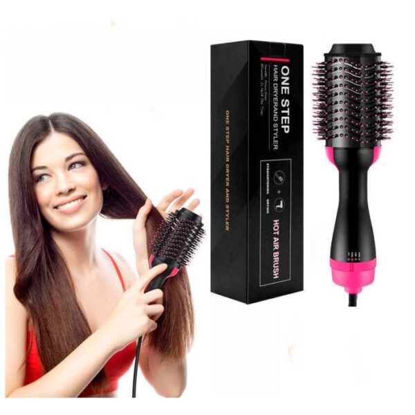 One Step 3-in-1 Hair Dryer & Brush – Fast Drying, Straightening & Curling