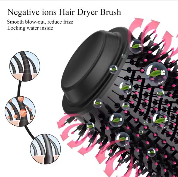 One Step 3-in-1 Hair Dryer & Brush – Fast Drying, Straightening & Curling
